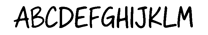 Buddy Script Font UPPERCASE