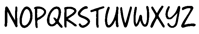 Buddy Script Font UPPERCASE