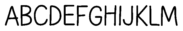 Buddymala Font UPPERCASE