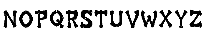 Budsy Regular Font UPPERCASE