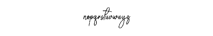 Bufallow Font LOWERCASE