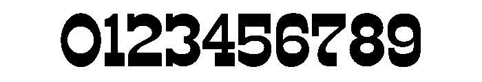 Buffalo Range Regular Font OTHER CHARS