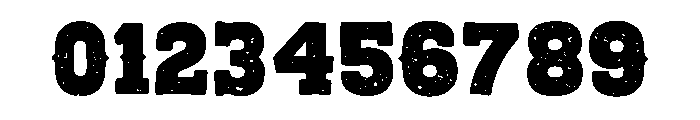 Buffalo Stomp Font OTHER CHARS
