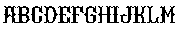 Buffalo Western Regular FONT