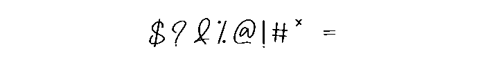 Buffalo1 Font OTHER CHARS