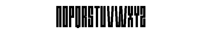 Buffering Regular Font LOWERCASE