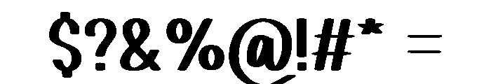 Buget Tracker Font OTHER CHARS