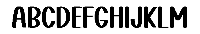 Buget Tracker Font UPPERCASE