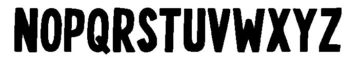 Buggiath All-Caps Regular Font LOWERCASE