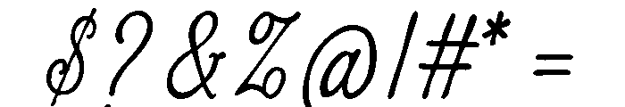 Buggiath-Normal Font OTHER CHARS