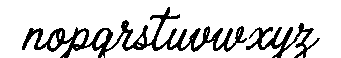 Buggiath-Normal Font LOWERCASE