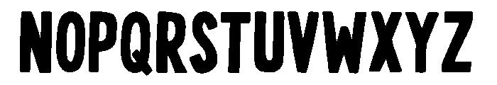 BuggiathAllCaps-Regular Font LOWERCASE