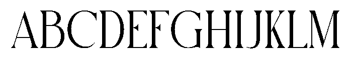 Bugilen Font UPPERCASE