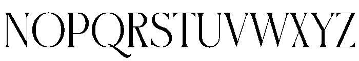Bugilen Font UPPERCASE