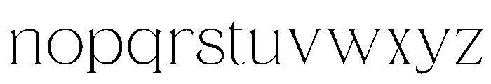 Bugist Font LOWERCASE