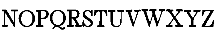 Bugloss Font LOWERCASE