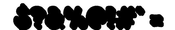 Buhun Retro One Extrude Regular Font OTHER CHARS