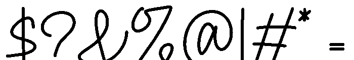 Buhun Retro Three Regular Font OTHER CHARS