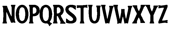 Building Haunted Regular Font LOWERCASE