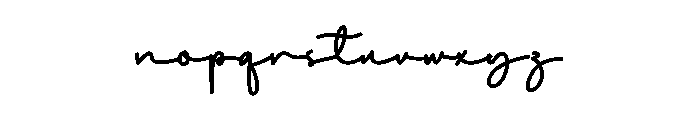 Building Manifasting Font LOWERCASE