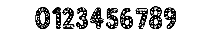 Bula Peace Font OTHER CHARS