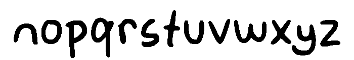 Bulan Maret Regular Font LOWERCASE