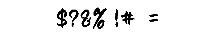 Buldog Font OTHER CHARS