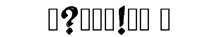 Bulga Regular Font OTHER CHARS