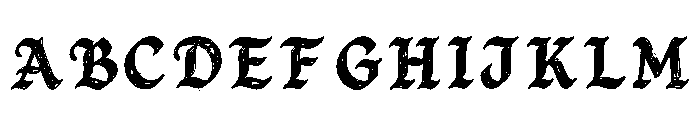 Bulga Regular Font UPPERCASE