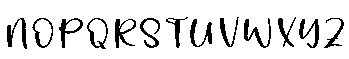Bulgaria Signature Font UPPERCASE