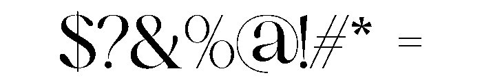 Bulgash Regular Font OTHER CHARS