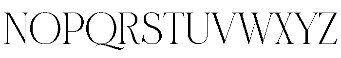 Bulgina Font UPPERCASE