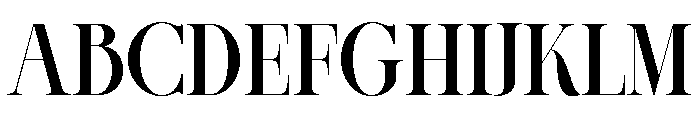 Bulino Font UPPERCASE