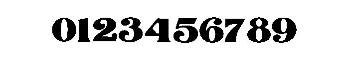 Bulky Bloom Font OTHER CHARS