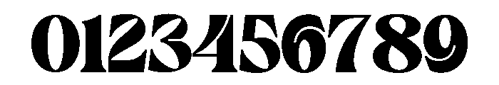 Bulky Foot Regular Font OTHER CHARS