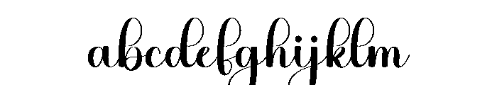 Bulky Writing FONT