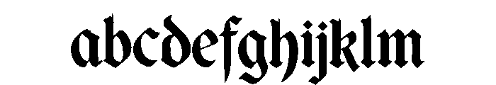 Bulldach FONT