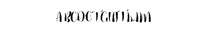 Bullying Font UPPERCASE