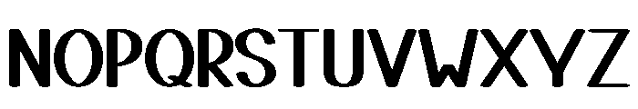 Bulpoint Artline Font UPPERCASE