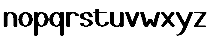 Bulpoint Artline Font LOWERCASE