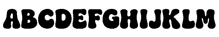 Bultik-Regular Font UPPERCASE