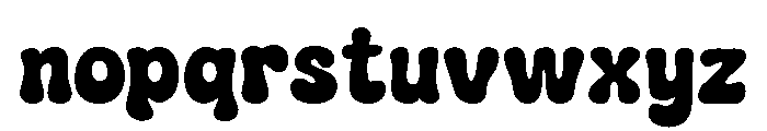 Bultik-Regular Font LOWERCASE