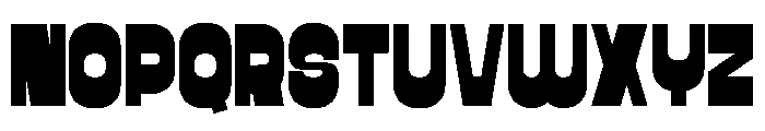 Bulwark Regular Font UPPERCASE
