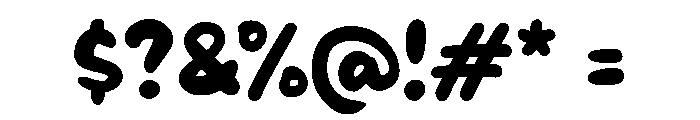 Bumble Biscuit Font OTHER CHARS