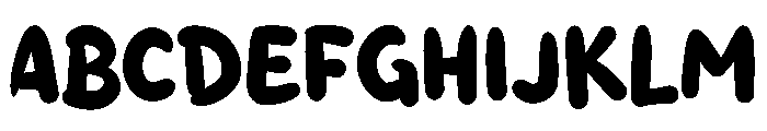 Bumble Biscuit Font UPPERCASE