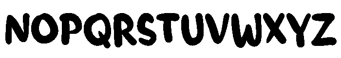 Bumble Biscuit Font UPPERCASE
