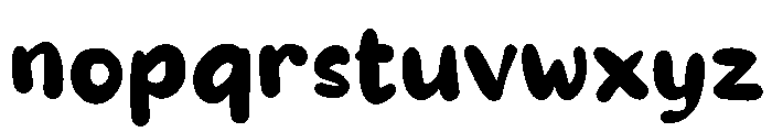 Bumble Biscuit Font LOWERCASE