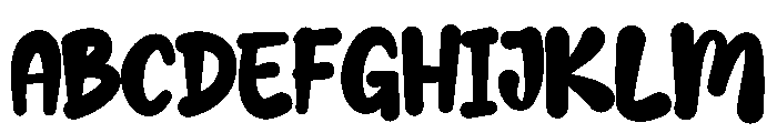 Bumblo Font UPPERCASE
