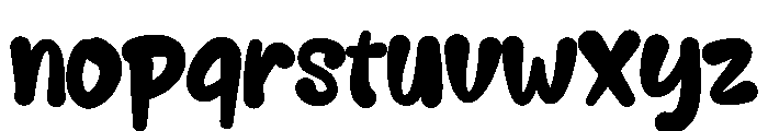 Bumblo Font LOWERCASE