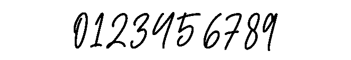 Bumgreks Signature Font OTHER CHARS